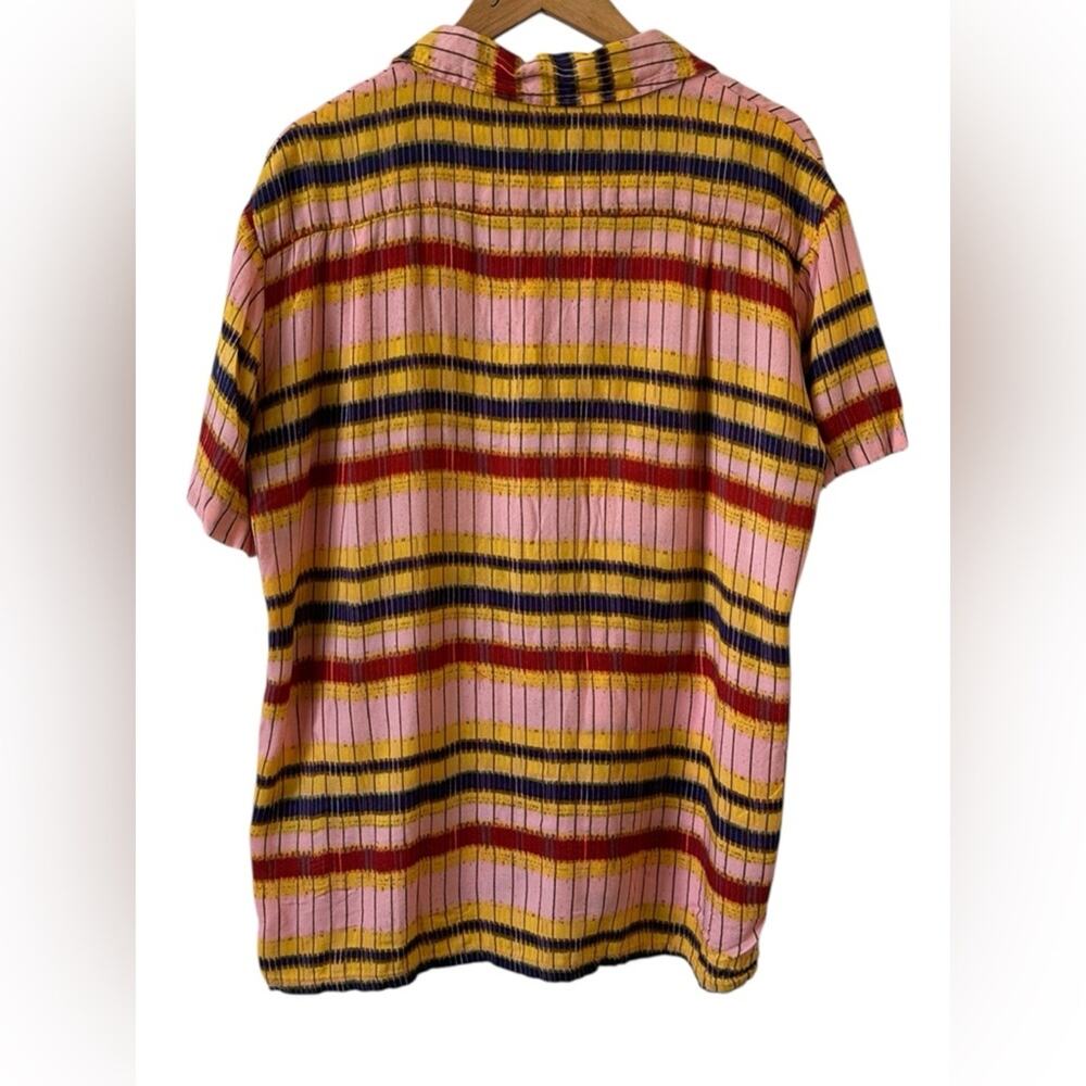 Urban Outfitters Striped Button-Up Top – Women’s Size Small - Picture 3 of 4